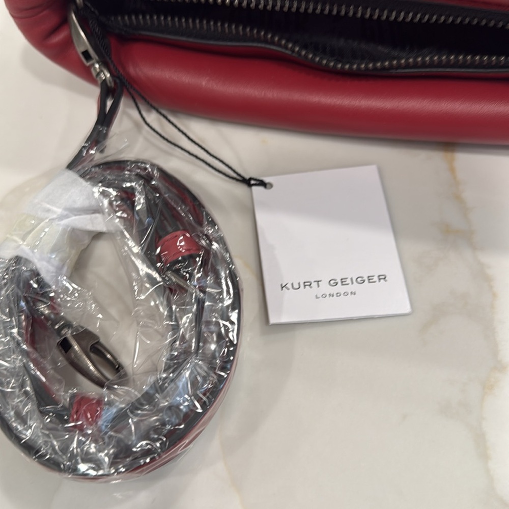 Kurt Geiger London Kensington Leather Clutch - Picture 11 of 14